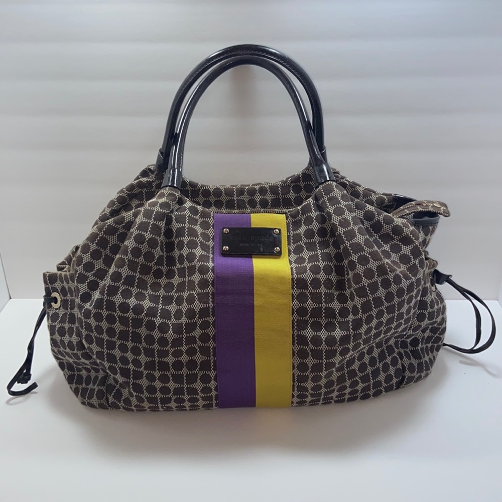 Authentic kate spade Stripe Diaper Bag w/ mat- SALE!